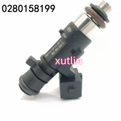 Auto Parts Fuel Injector Nozzle 0280158199 For Alfa Romeo Mito Fiat Bravo Doblo Idea Punto Lancia Musa Opel Combo 1.4L