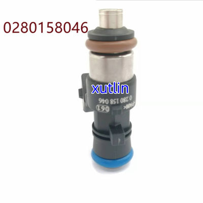 Auto Parts Fuel Injector   nozzle 0280158046 8200292590 h82292589 For Renault Logan Sandero Clio 1.2L 16V