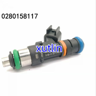Auto Parts Fuel Injector Nozzle  0280158117 For 1.8T Tur-bo Audi A4 TT VW Golf Jetta Acura EV14