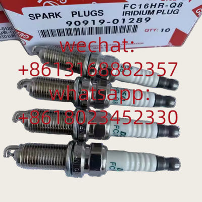 90919-01289 FC16HR-Q8 9091901289 FC16HRQ8 For DENSO Candle Double Iridium Spark Plugs Xutlin Toyota Corolla RAV4 Cam